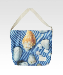 AFTERPRAY（アフタープレイ）の「プリンテッドトートバッグシェルブルー（トートバッグ）」