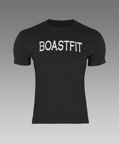 BOASTFIT(ボストピット)の「機能性トレーニング半袖Tシャツ ブラック(Tシャツ/カットソー・メンズ・その他・L/M)」の3枚目の写真
