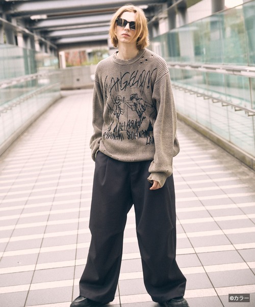 UNISEX》【EVANGELION for MAISON SPECIAL】Prime-Over Crew Neck