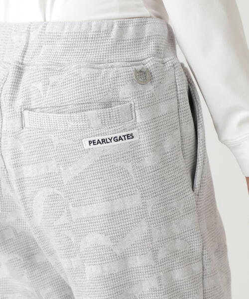 PEARLY GATES（パーリーゲイツ）の「【PEARLY GATES】裏毛ストレッチロゴジャガードフルジップフーディジャケット（その他パンツ・レディース・グレー系その他/ダークインディゴブルー・SMALL/MEDIUM/LARGE）」の12枚目の写真