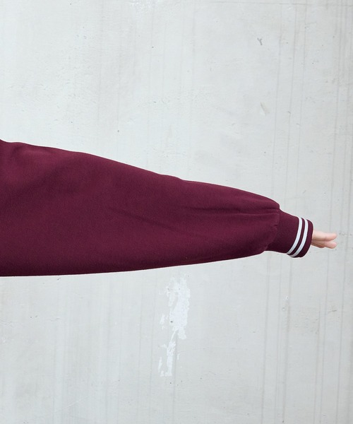 ROCHEM（ローシェン）の「ワンポイントロゴ刺繍鹿の子ポンチ長袖ポロシャツ【短丈】（ポロシャツ・メンズ・オフホワイト/ブラック/ワイン/ネイビー・XS/S/M/L）」の20枚目の写真