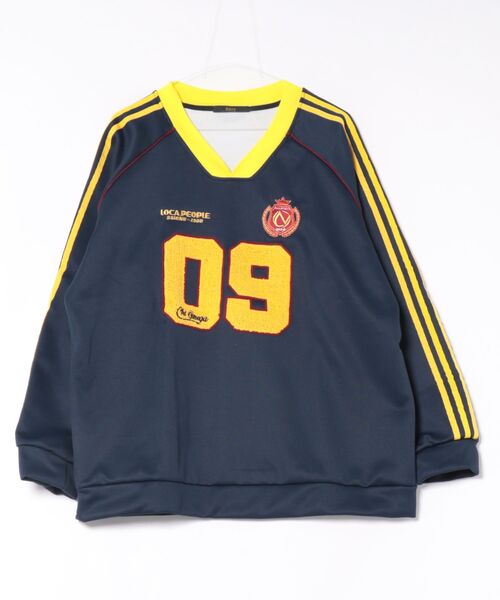 Ritzy(リッツィー)の「ヴィンテージスポーツナンバー T シャツ(Tシャツ/カットソー・レディース・ベージュ/ネイビー/ブラック・M/L)」の15枚目の写真