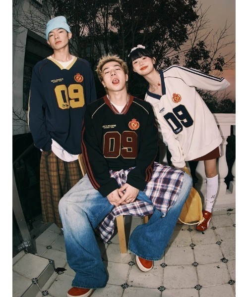Ritzy(リッツィー)の「ヴィンテージスポーツナンバー T シャツ(Tシャツ/カットソー・レディース・ベージュ/ネイビー/ブラック・M/L)」の19枚目の写真