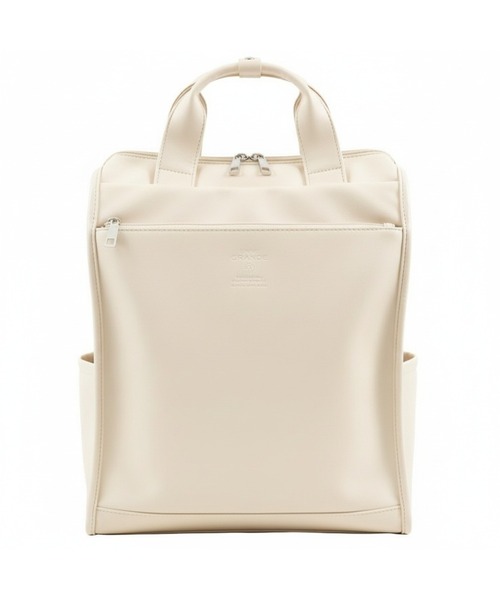anello GRANDE（アネログランデ）の「anelloGRANDE ネオキャビン トート型リュック（バックパック/リュック・レディース・ブラック/グレイッシュベージュ/アイボリー/ダークブラウン/ネイビー・FREE）」の2枚目の写真