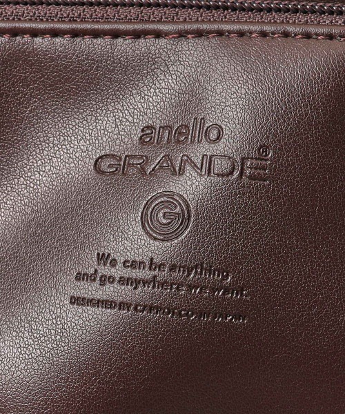 anello GRANDE（アネログランデ）の「anelloGRANDE ネオキャビン トート型リュック（バックパック/リュック・レディース・ブラック/グレイッシュベージュ/アイボリー/ダークブラウン/ネイビー・FREE）」の12枚目の写真