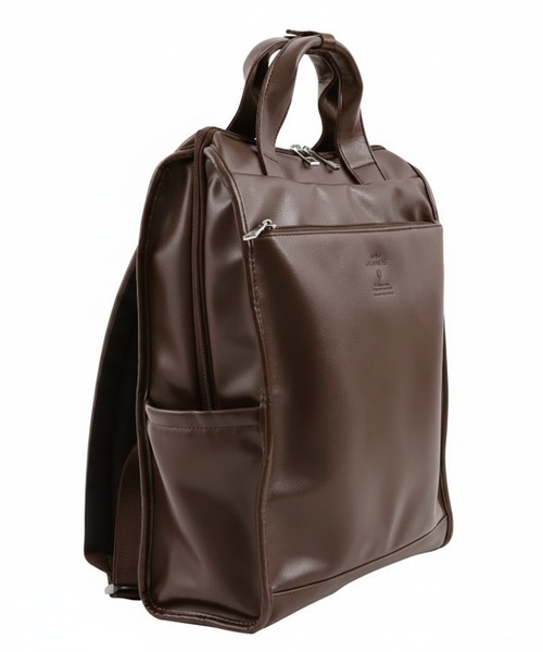 anello GRANDE（アネログランデ）の「anelloGRANDE ネオキャビン トート型リュック（バックパック/リュック・レディース・ブラック/グレイッシュベージュ/アイボリー/ダークブラウン/ネイビー・FREE）」の9枚目の写真