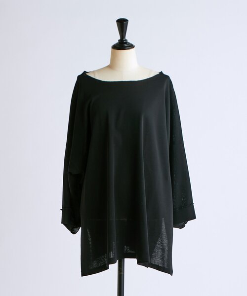 BEARDSLEY（ビアズリー）の「イニシャルメロープルオーバー（Tシャツ/カットソー・レディース・ブラック/ホワイト・FREE）」の10枚目の写真