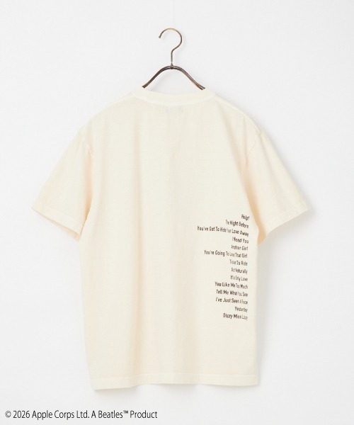 GOOD ROCK SPEED（グッドロックスピード）の「[GOOD ROCK SPEED/グッドロックスピード] 別注 THE BEATLES ロックプリントTシャツ(HELP!)（Tシャツ/カットソー・レディース・ベージュ・M/L/XL）」の16枚目の写真