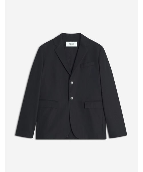 Maison Kitsune(メゾンキツネ)の「TAILORED JACKET(テーラードジャケット・メンズ・ブラック・48/46/44)」の1枚目の写真