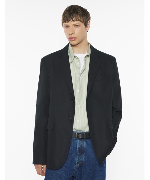 Maison Kitsune(メゾンキツネ)の「TAILORED JACKET(テーラードジャケット・メンズ・ブラック・48/46/44)」の5枚目の写真