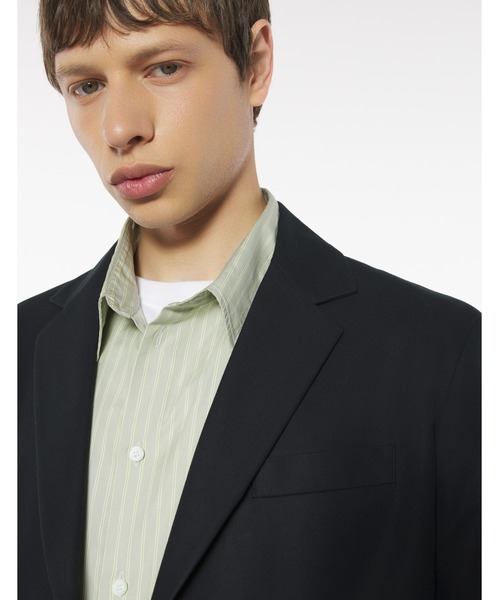 Maison Kitsune(メゾンキツネ)の「TAILORED JACKET(テーラードジャケット・メンズ・ブラック・48/46/44)」の6枚目の写真