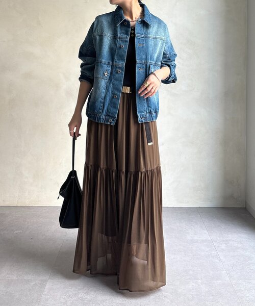 DouDou（ドゥドゥ）の「ファブリックジャパンGジャン（その他アウター・レディース・ブルー系その他/ブルー・FREE）」の6枚目の写真