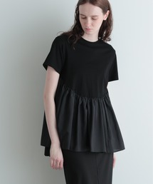 LE PHIL（ルフィル）の「◆コンビジャージープルオーバー（Tシャツ/カットソー）」