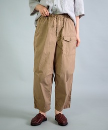 [OMNIGOD womens / オムニゴッド] NCウェザー イージーミリタリーオーバーパンツ