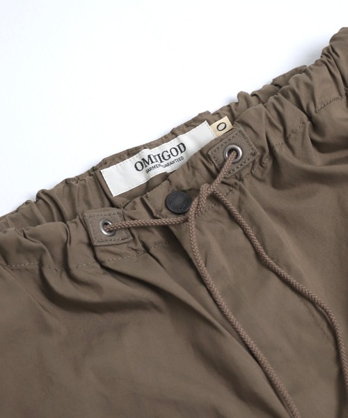 OMNIGOD（オムニゴッド）の「[OMNIGOD womens / オムニゴッド] NCウェザー イージーミリタリーオーバーパンツ（カーゴパンツ・レディース・オリーブ/ベージュ・0/1）」の6枚目の写真