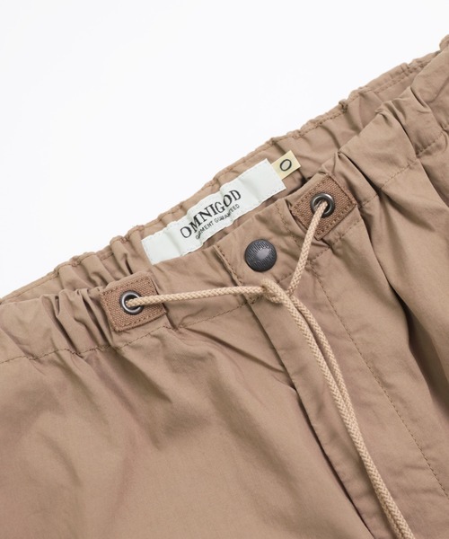 OMNIGOD（オムニゴッド）の「[OMNIGOD womens / オムニゴッド] NCウェザー イージーミリタリーオーバーパンツ（カーゴパンツ・レディース・オリーブ/ベージュ・0/1）」の13枚目の写真