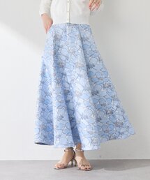 La boutique BonBon | 【最強着映え】お花ジャガードスカート(スカート)