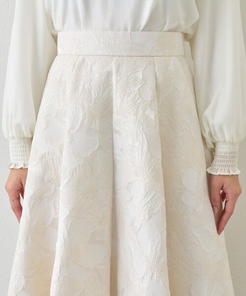 セール】お花ジャガードスカート（スカート）｜La boutique BonBon