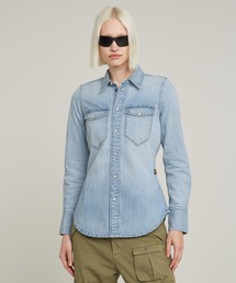 G-STAR | Slim Western Shirt/スリムシルエットデニムシャツ(シャツ/ブラウス)