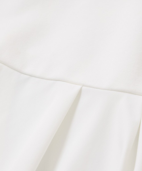 VIS（ビス）の「イレギュラーヘムペプラムカットソープルオーバー（Tシャツ/カットソー・レディース・ブラック/ホワイト・FREE）」の10枚目の写真