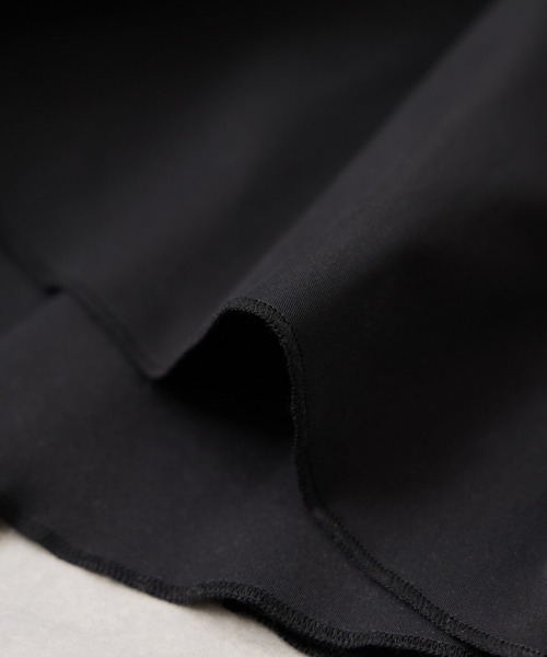 VIS（ビス）の「イレギュラーヘムペプラムカットソープルオーバー（Tシャツ/カットソー・レディース・ブラック/ホワイト・FREE）」の4枚目の写真