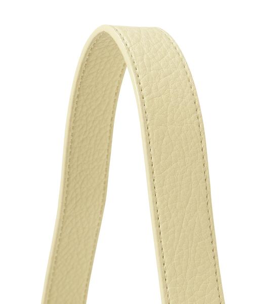 NATURAL BEAUTY BASIC（ナチュラルビューティーベーシック）の「◇ソフトシュリンク2wayショルダーバッグ（ショルダーバッグ・レディース・ベージュ/レッド・ﾌﾘ-）」の6枚目の写真