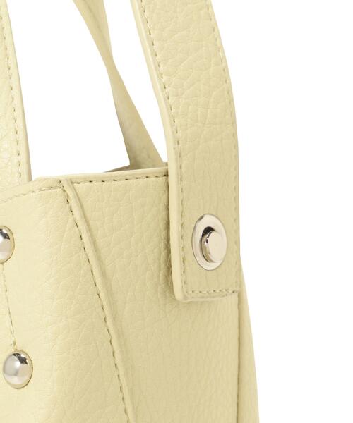 NATURAL BEAUTY BASIC（ナチュラルビューティーベーシック）の「◇ソフトシュリンク2wayショルダーバッグ（ショルダーバッグ・レディース・ベージュ/レッド・ﾌﾘ-）」の8枚目の写真