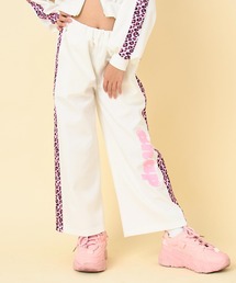 ANAP kids（アナップキッズ）の「ヒョウ柄 ライン ジャージ パンツ（別売りセットアップ）（その他パンツ）」