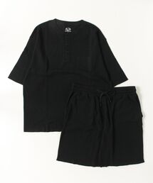 FRUIT OF THE LOOM（フルーツオブザルーム）の「【FRUIT OF THE LOOM/フルーツオブザルーム】ヘンリーワッフルルームウエア（アンサンブル）」