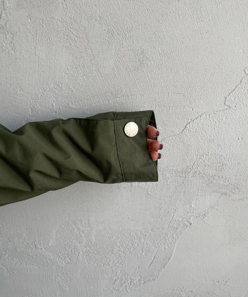 DANTON（ダントン）の「[DANTON/ダントン] ナイロンカバーオールジャケット（カバーオール・レディース・グレー/オリーブ/ブラック・40/38）」の13枚目の写真