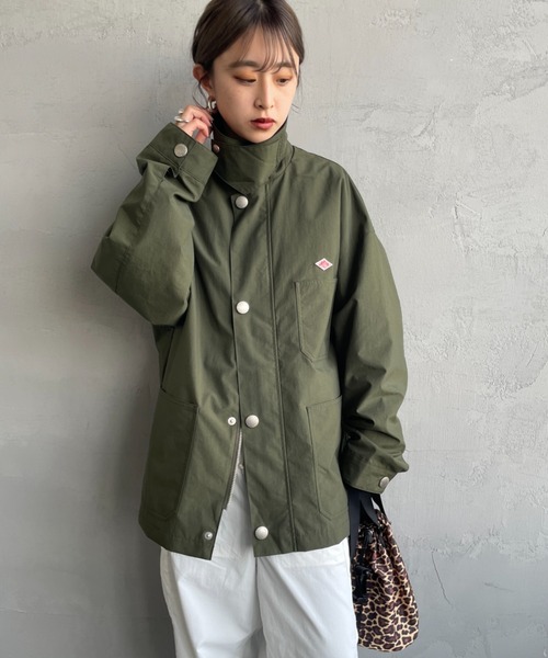 DANTON（ダントン）の「[DANTON/ダントン] ナイロンカバーオールジャケット（カバーオール・レディース・グレー/オリーブ/ブラック・40/38）」の15枚目の写真