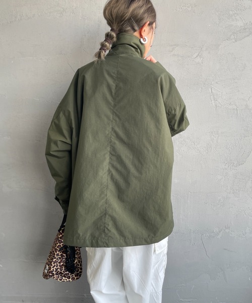 DANTON（ダントン）の「[DANTON/ダントン] ナイロンカバーオールジャケット（カバーオール・レディース・グレー/オリーブ/ブラック・40/38）」の17枚目の写真