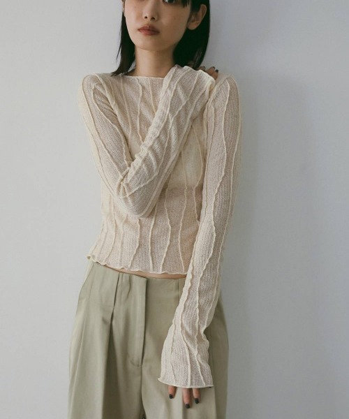 anuke Random Pintuck Tops【公式通販】