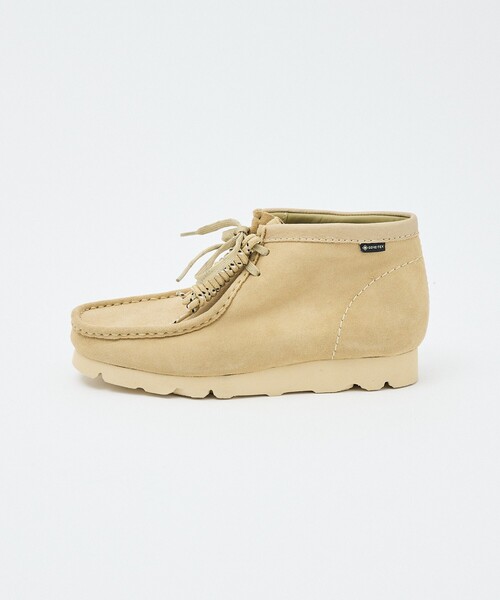 Clarks(クラークス)の「【Clarks /クラークス】Wallabee Boot GTX シューズClarks /ワラビーブーツ /ゴアテックス/スエード/ユニセックス(モカシン/デッキシューズ・メンズ・ベージュ/ブラック・7.5/7/8.5/8)」の19枚目の写真