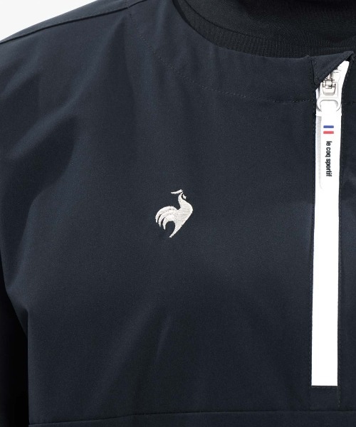 le coq sportif GOLF(ルコックスポルティフゴルフ)の「2WAYクルーネックブルゾン(ブルゾン・レディース・ホワイト/グリーン/ネイビー/ベージュ・XL/L/M/S/3L)」の16枚目の写真