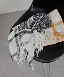 GALLARDAGALANTE | コットンスクエアジャガードストール(マフラー)