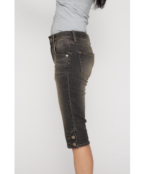 LAGUA GEM(ラグアジェム)の「USEFUL SABRINA デニム(デニムパンツ・レディース・ブルー/ブラック・X-SMALL/SMALL/MEDIUM)」の10枚目の写真