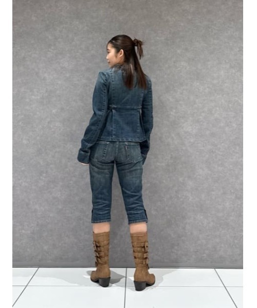 LAGUA GEM(ラグアジェム)の「USEFUL SABRINA デニム(デニムパンツ・レディース・ブルー/ブラック・X-SMALL/SMALL/MEDIUM)」の22枚目の写真