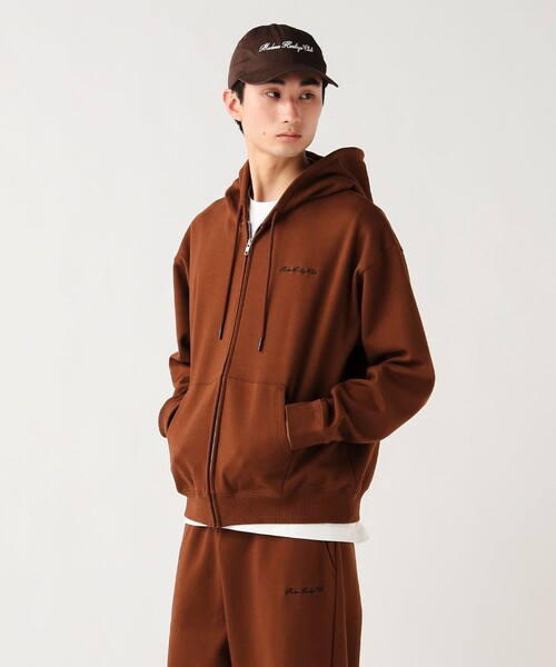 BEAMS HEART(ビームスハート)の「【7/2値下げ】MHC アスレジャー ジャケット(パーカー・メンズ・ブラウン/ライトグレー・LARGE/MEDIUM/SMALL)」の1枚目の写真