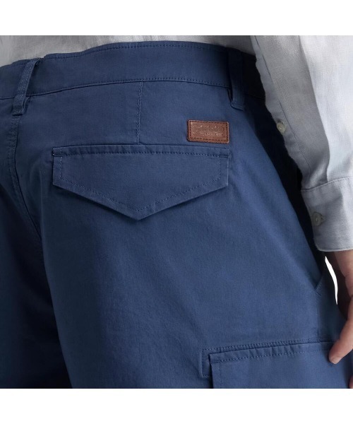 Timberland(ティンバーランド)の「ポプリン カーゴ ショーツ メンズ(カーゴパンツ・メンズ・ダークブルー・30inch/32inch/34inch/36inch/38inch)」の3枚目の写真