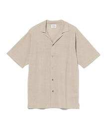 fennica | Yonetomi / AMA LINEN KNIT SHIRT リネン シャツ(シャツ/ブラウス)