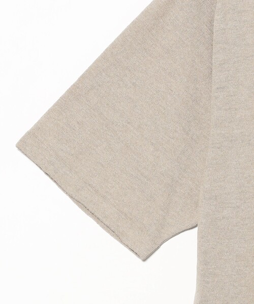 fennica（フェニカ）の「Yonetomi / AMA LINEN KNIT SHIRT リネン シャツ（シャツ/ブラウス・レディース・ベージュ・3）」の6枚目の写真