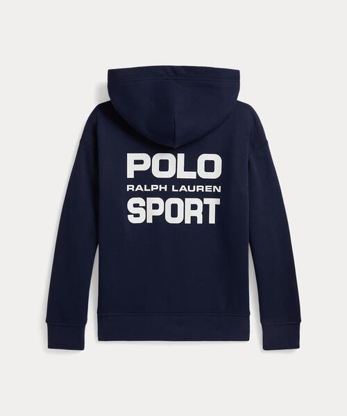 POLO RALPH LAUREN CHILDRENSWEAR(ポロ ラルフ ローレン チルドレンズウェア)の「Polo Sport フリース フーディ(パーカー・キッズ・ネイビー系1・XL/S/M/L)」の2枚目の写真