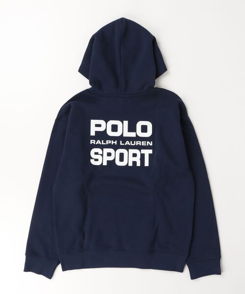 POLO RALPH LAUREN CHILDRENSWEAR(ポロ ラルフ ローレン チルドレンズウェア)の「Polo Sport フリース フーディ(パーカー・キッズ・ネイビー系1・XL/S/M/L)」の4枚目の写真