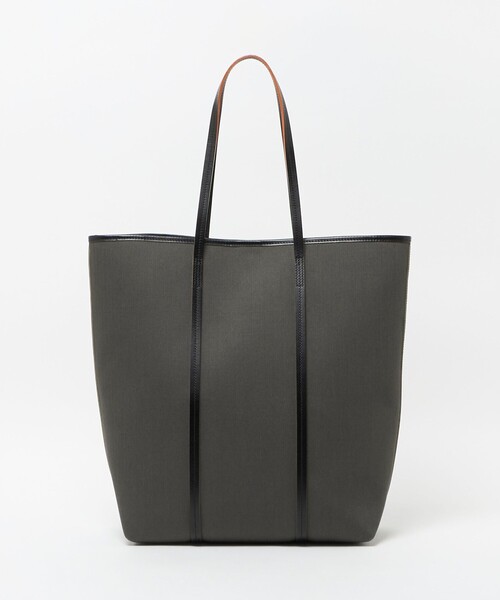 hALON（アーロン）の「＜hALON＞ボンディング ビッグ トートバッグ（トートバッグ・メンズ・オリーブ/ブラック・FREE）」の5枚目の写真