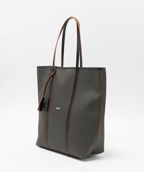 hALON（アーロン）の「＜hALON＞ボンディング ビッグ トートバッグ（トートバッグ・メンズ・オリーブ/ブラック・FREE）」の6枚目の写真