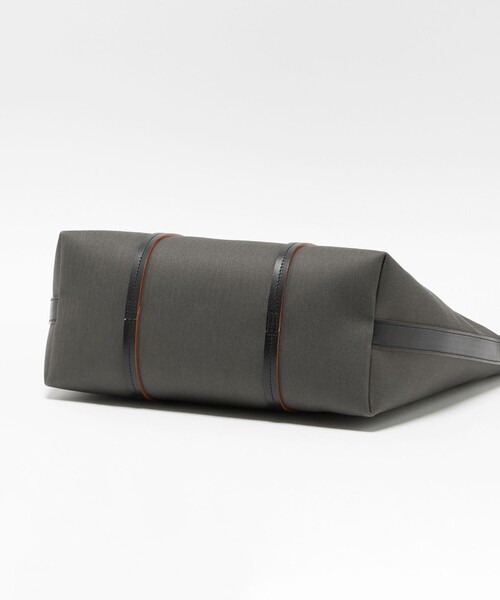 hALON（アーロン）の「＜hALON＞ボンディング ビッグ トートバッグ（トートバッグ・メンズ・オリーブ/ブラック・FREE）」の8枚目の写真