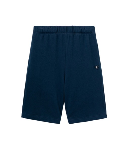 APEE BY A BATHING APE(エイピーバイアベイシングエイプ)の「HEART BADGE SWEAT SHORTS(スウェットパンツ・レディース・グレー/ネイビー・SMALL/X-SMALL)」の2枚目の写真