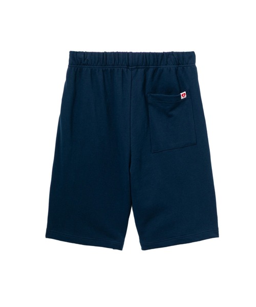 APEE BY A BATHING APE(エイピーバイアベイシングエイプ)の「HEART BADGE SWEAT SHORTS(スウェットパンツ・レディース・グレー/ネイビー・SMALL/X-SMALL)」の4枚目の写真