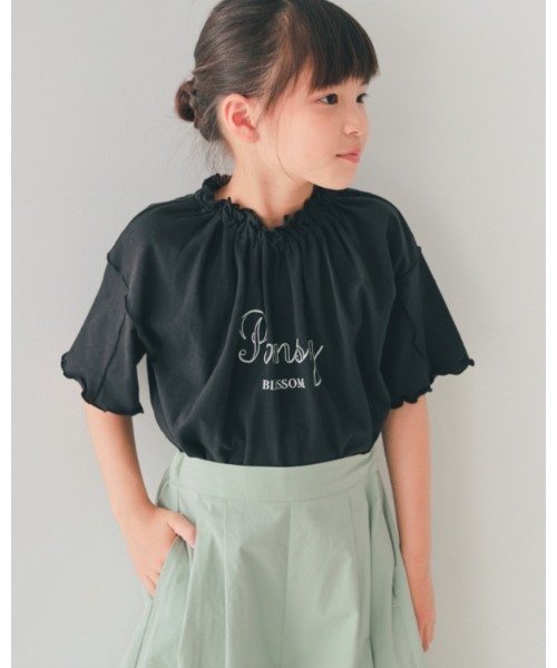 NHT（エヌエイチティー）の「エヌエイチティー ガウチョパンツ（その他パンツ・キッズ・ミント/カーキ・160cm/150cm/140cm/130cm/120cm/110cm）」の10枚目の写真